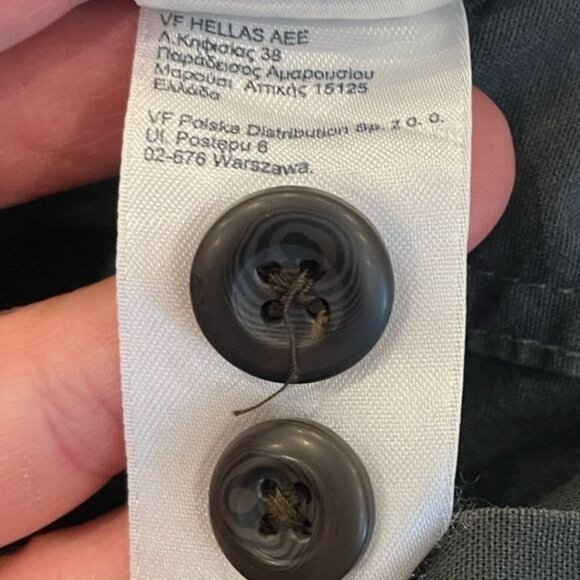 The North Face Womens Field Pants Roll Tab Straight Leg Gray/Olive Green Size 12 - Picture 8 of 10